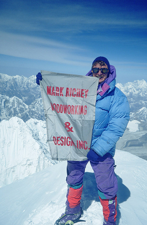 In 1991, Mark and Senior Estimator Barry Rugo successfully climbed Mount Everest.