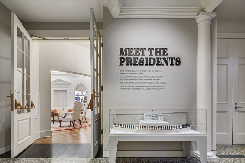 Meet the Presidents exhibit- NY Historical Society
