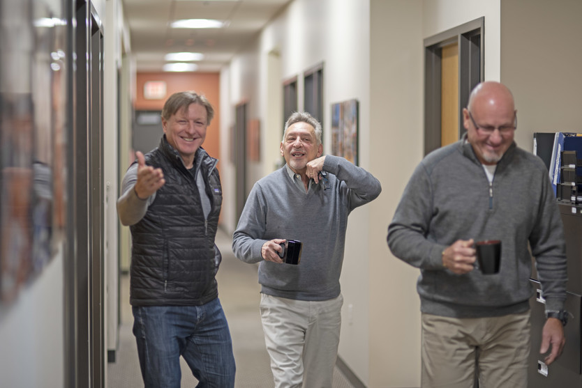 Mark Richey, Mark Romeo, Shop Foreman Chris Plante