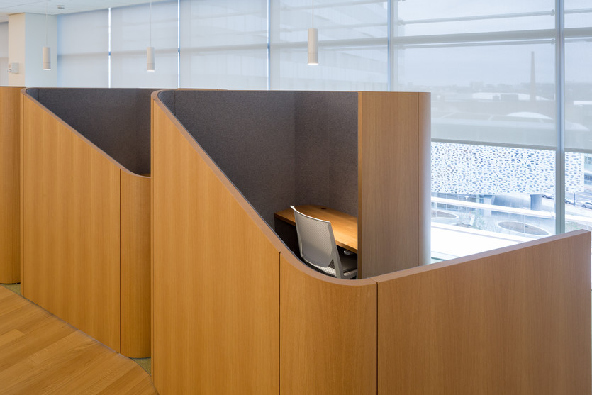 Custom cubicles-Novartis, Cambridge