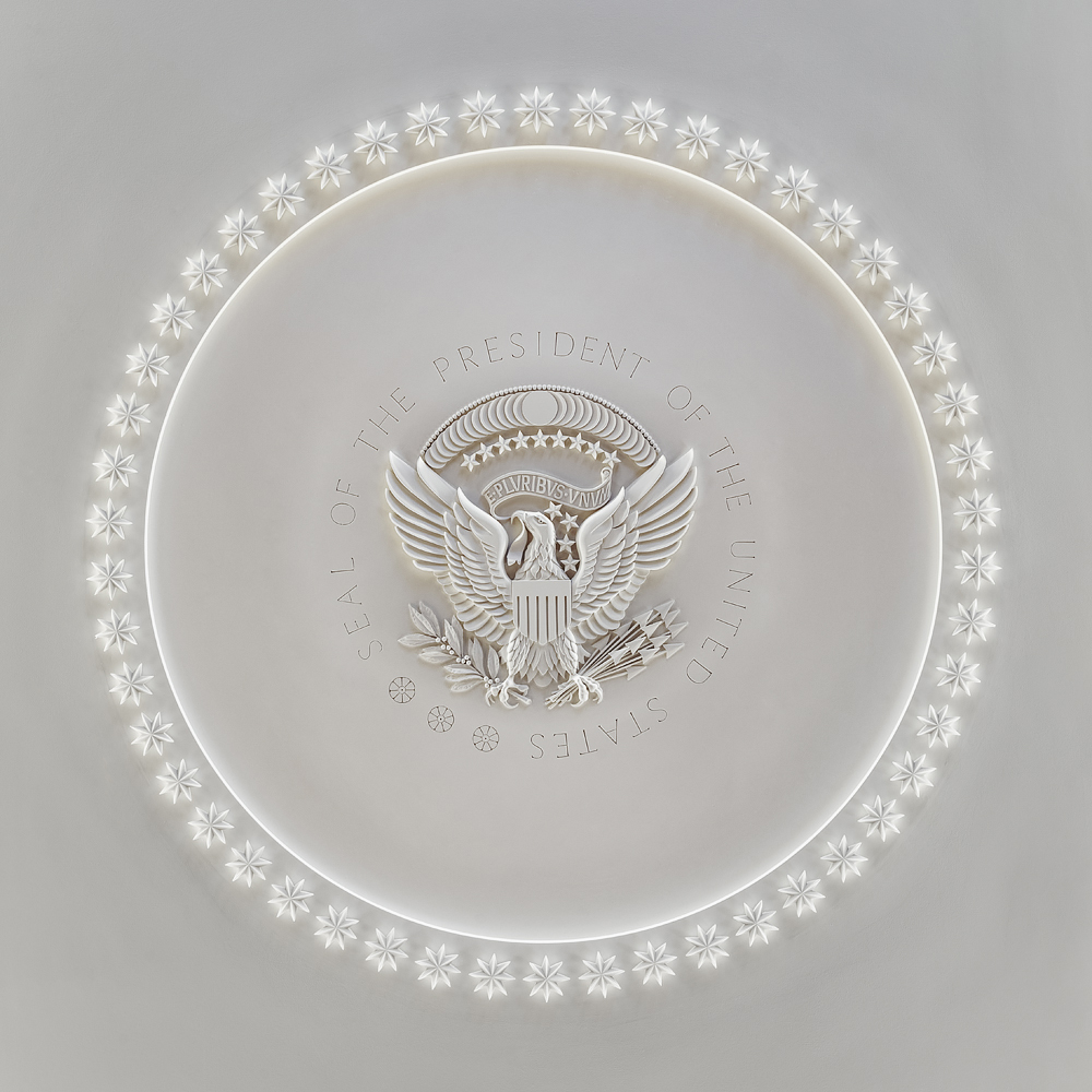 Presidential seal.     