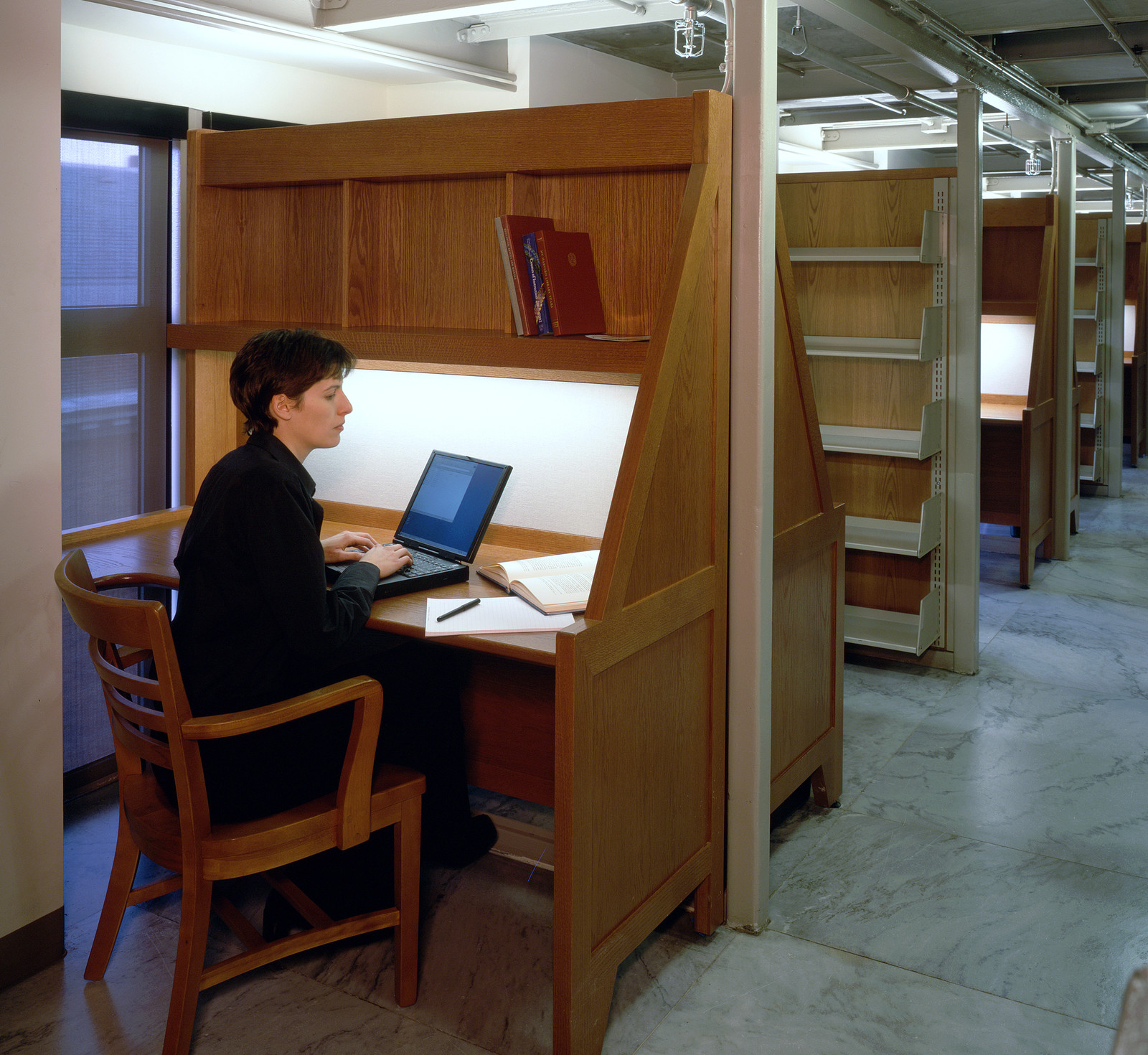 Study carrolls-Widener Library at Harvard University 