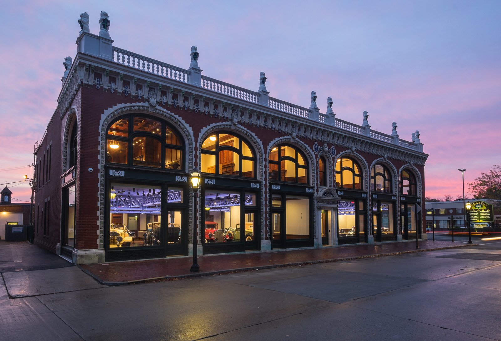 MRW furnished and installed the arched top exterior windows, first-floor storefront entries, and related trims matching the circa 1900’s details.